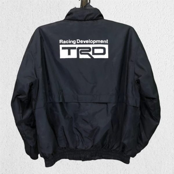 Vintage Toyota TRD Racing Black Bomber Jacket