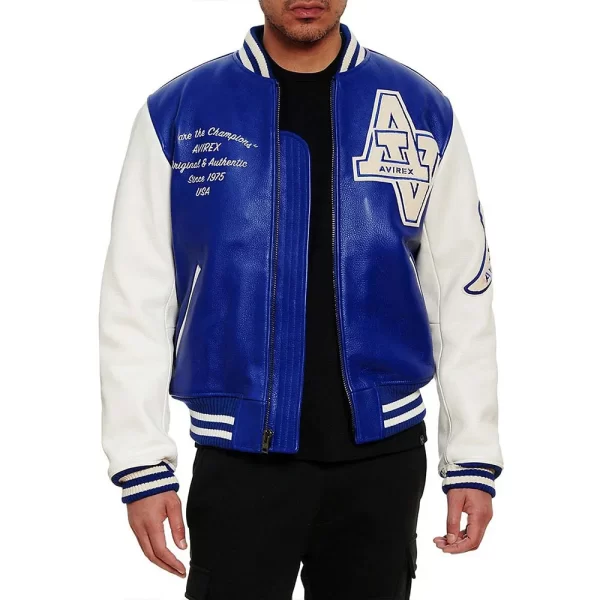 Wildcat Champion Varsity Leather Jacket