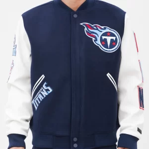 Will Levis Tennessee Titans Classic Wool Varsity Jacket