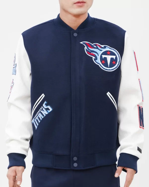 Will Levis Tennessee Titans Classic Wool Varsity Jacket