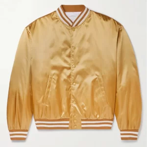 Winning Time S02 John C. Reilly Satin Bomber Jacket