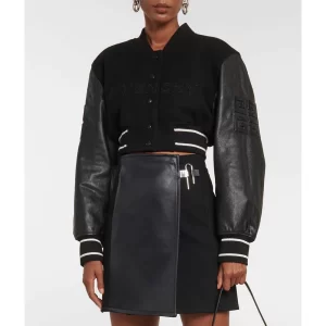 Women’s Givenchy Cropped Black Jacket