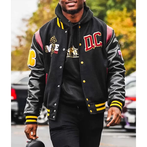 90th Anniversary Washington Commanders Varsity Jacket