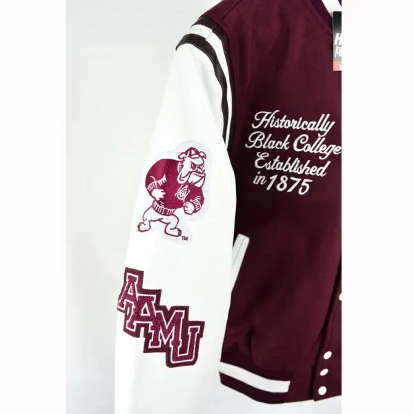 Alabama A&M University Motto 2.0 Wool Jackets