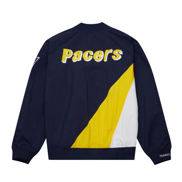 Authentic Indiana Pacers 1995-96 Nylon Navy Jacket