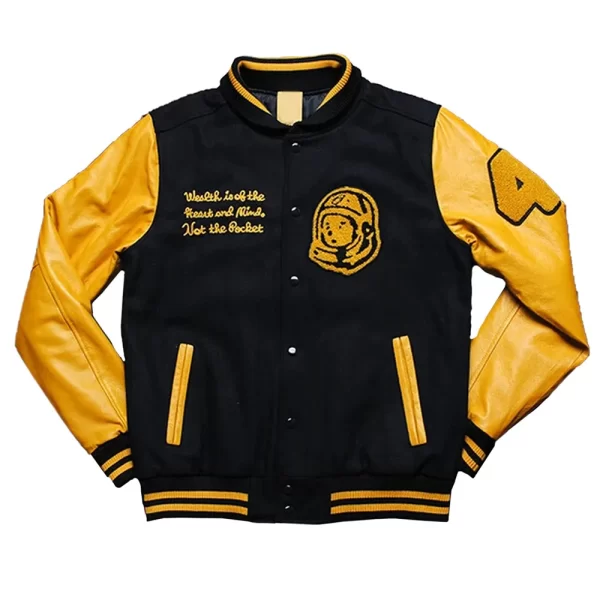 BBC Varsity Yellow and Black Jacket