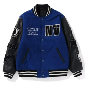 Bape NBHD Wool Varsity Jacket