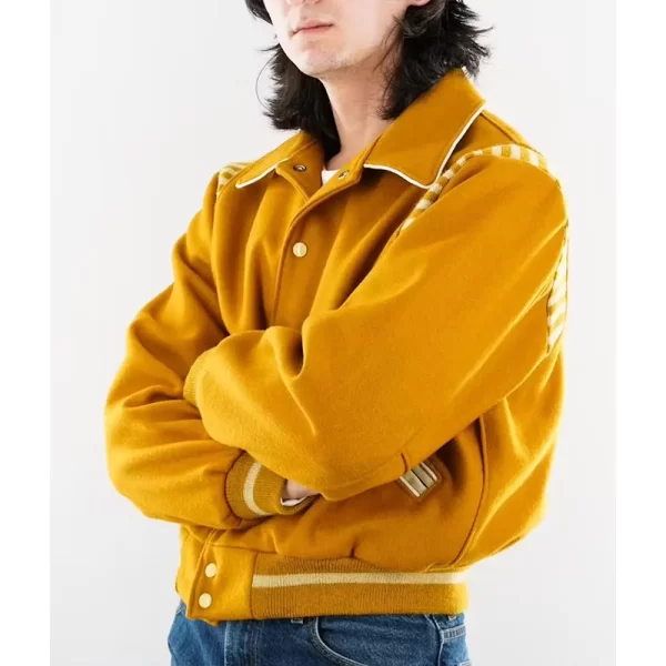 Bare Knuckles Western Varsity Wool Jacket