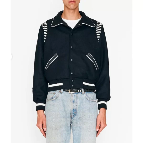 Bare Knuckles Western Wool Varsity Jacket