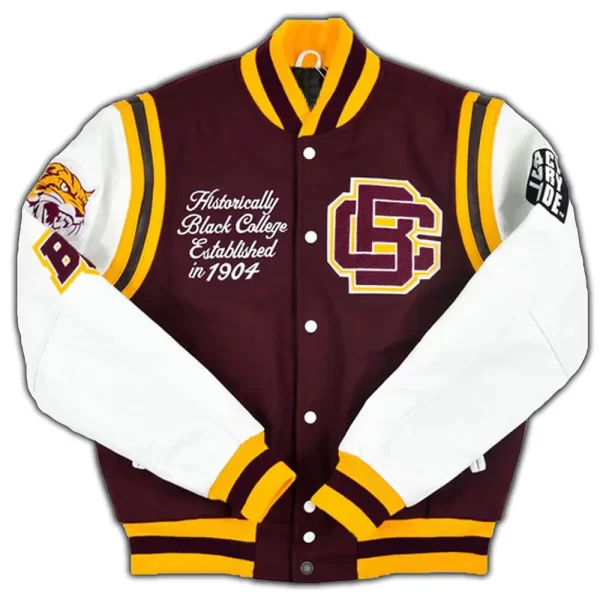 Bethune-Cookman University Motto 2.0 Letterman Jacket