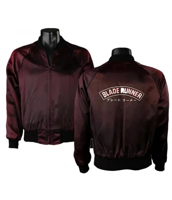 Blade Runner Crew 1982 Bomber Maroon Jacket