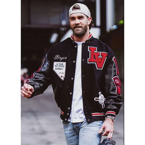 Bryce Harper Las Vegas High School Letterman Jacket