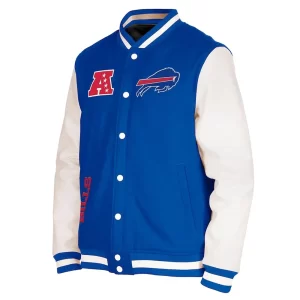 Buffalo Bills Third Down Wool Varsity Jacket