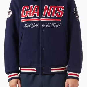 Carter Coughlin Gaints Varsity Wool Jacket