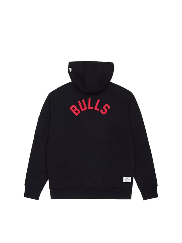 Chicago Bulls X Alpha X New Era Black Hoodie