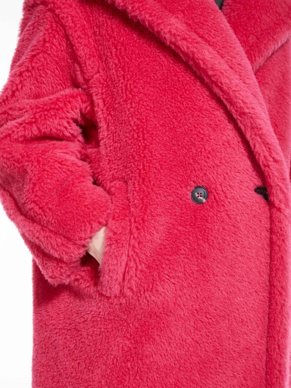 Taylor Swift Chiefs Game Red Teddy Coat