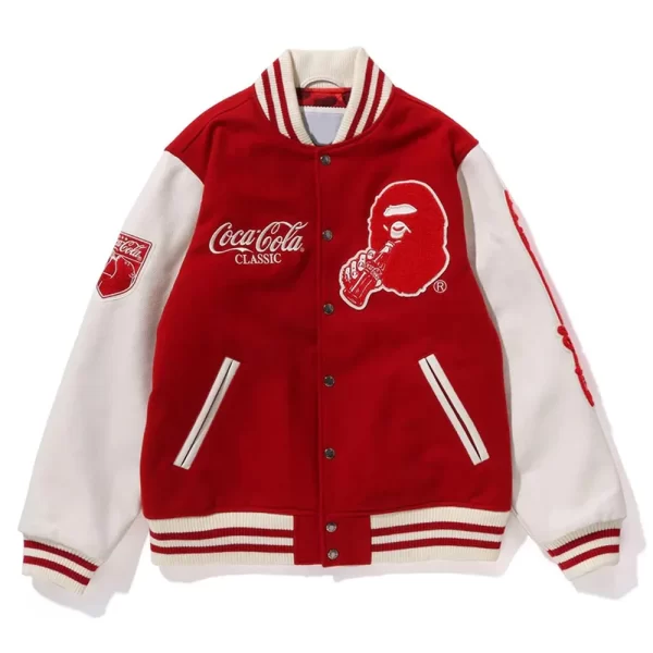 Coca Cola Red Varsity Jacket