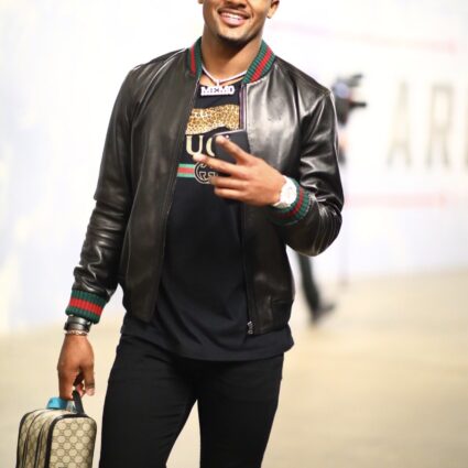 Deshaun Watson Leather Varsity Black Jacket