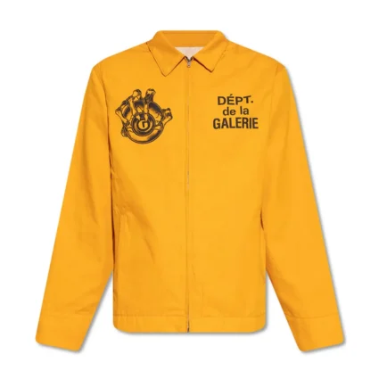 Gallery Dept Art That Kills Yellow Cotton Jacket