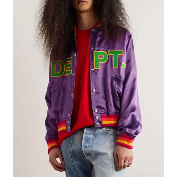 Gallery Dept. MVP Embroidered Bomber Satin Jackets