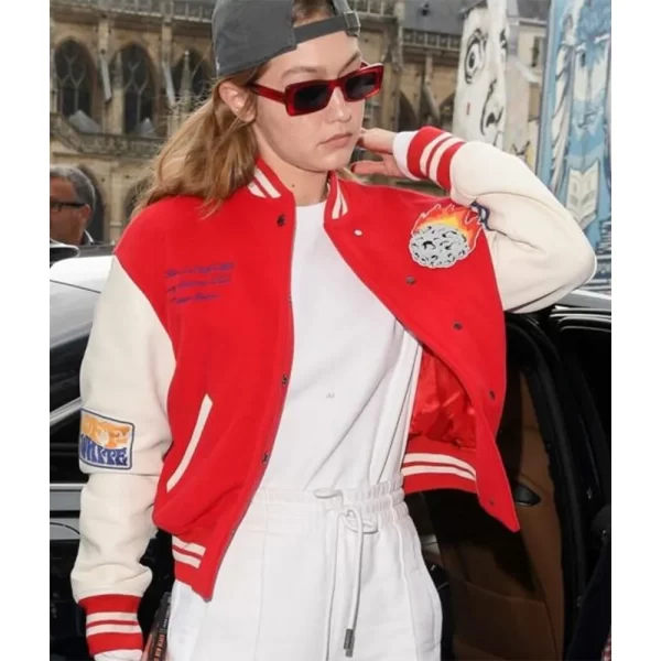 Gigi Hadid Meteor Shower Varsity Jackets