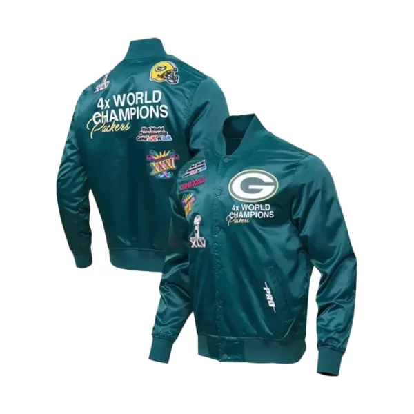 Green Bay Packers Varsity Jacket