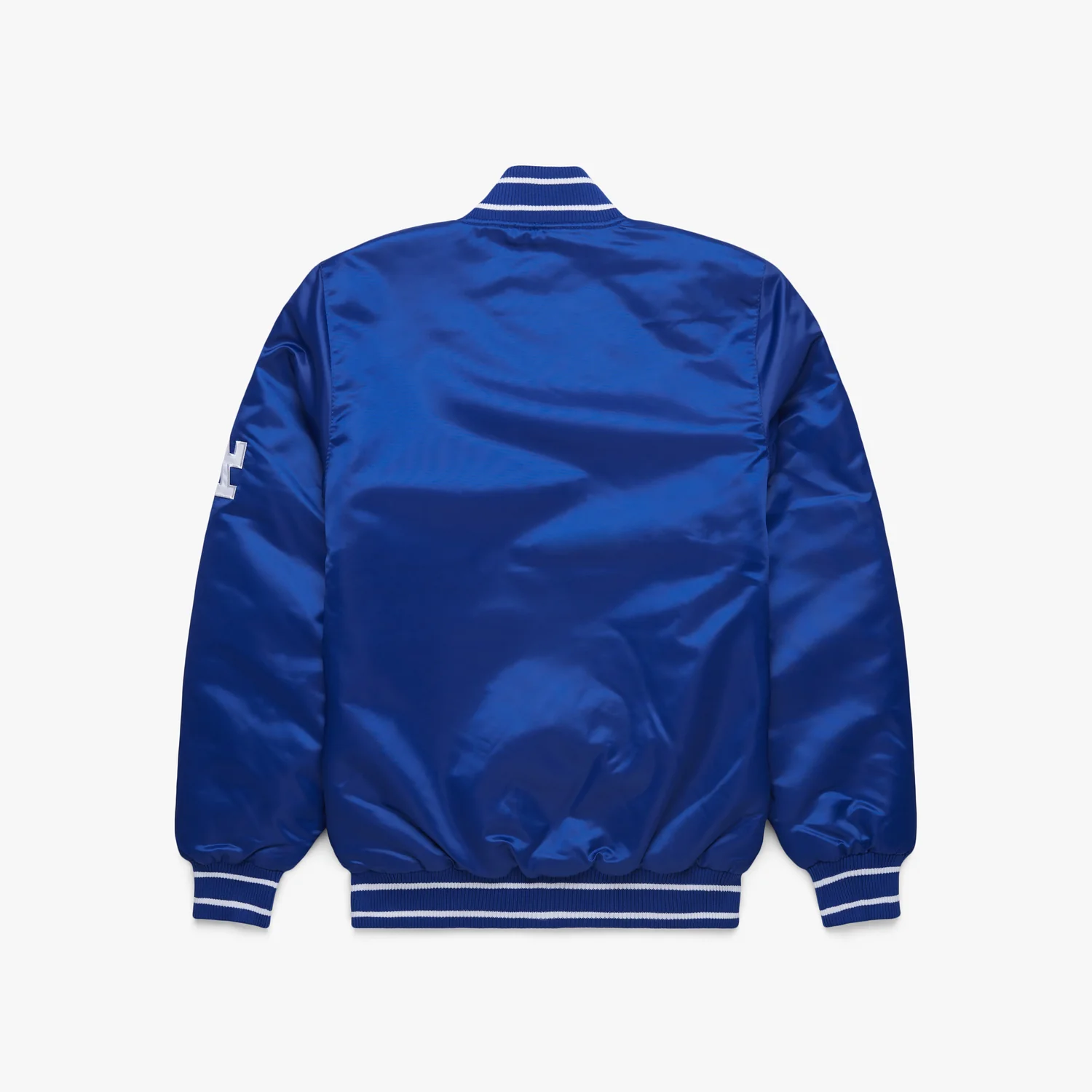 HOMAGE X Starter Dodgers Blue Satin Jacket