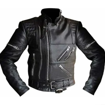 Hein Gericke Black Leather Jacket