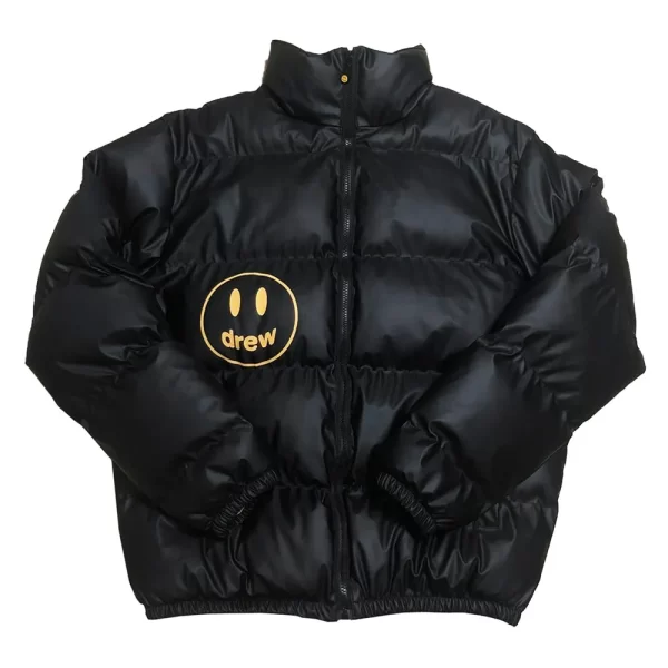 House Mascot Drew Puffer Black Jacket