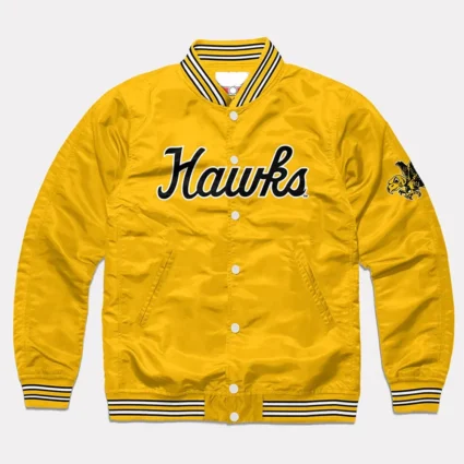 Iowa Hawks Script Satin Jacket