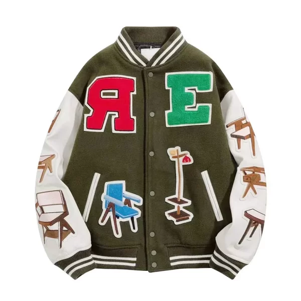 Jerick Mckinnon Readymade Green Varsity Jacket