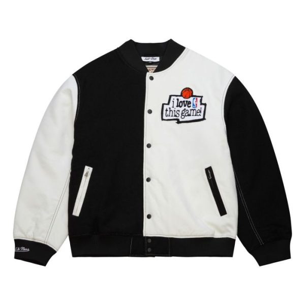 Just Don I Love This Game Wool Varsity Jacket