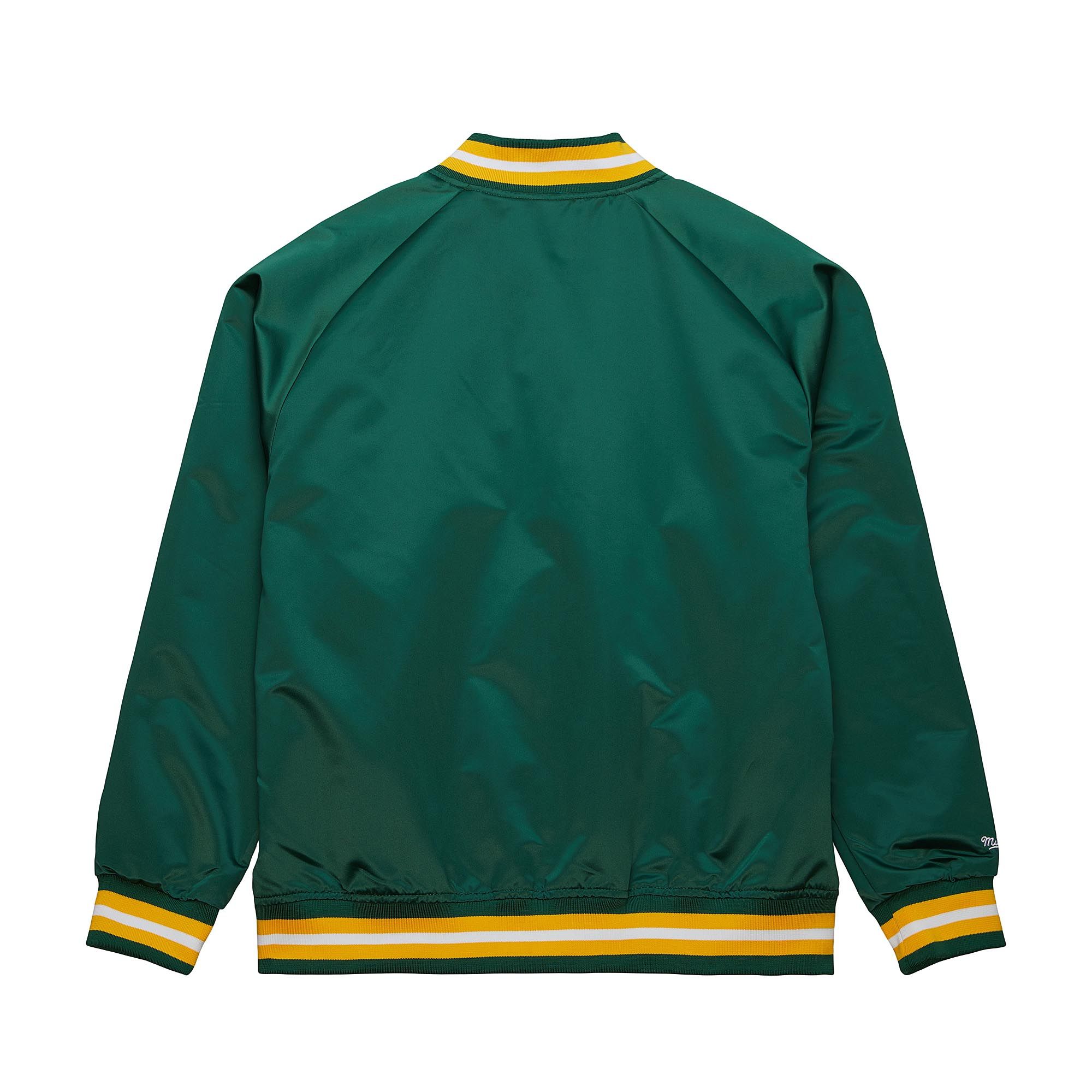 Lightweight Seattle Supersonics Satin Jacket