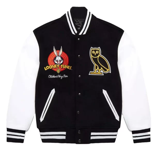 Looney Tunes OVO Wool Varsity Jacket