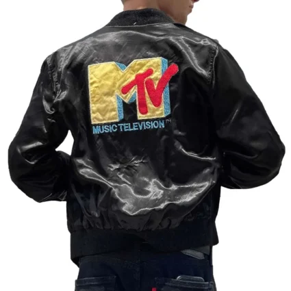 MTV Bomber Satin Jacket