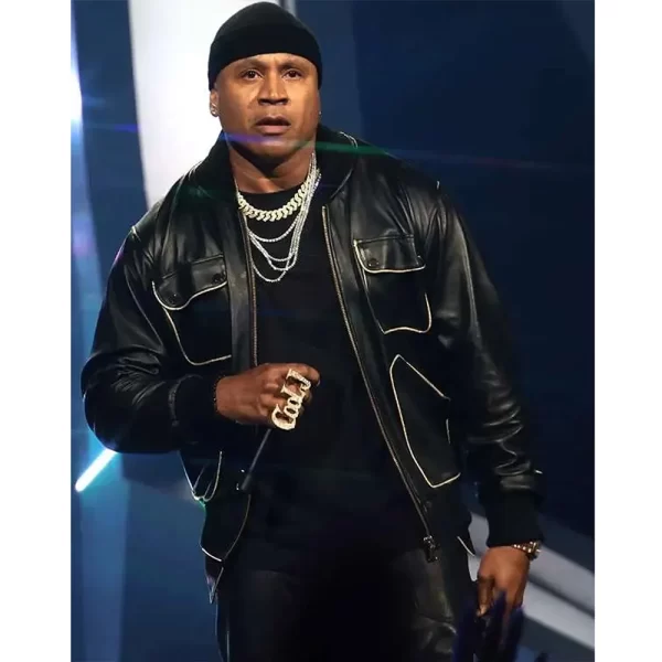 MTV Video Music Awards 2022 LL Cool J Leather Jacket