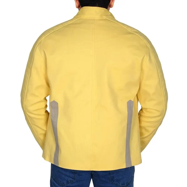 Mark Hamill Star Wars A Episode IV Luke Skywalker Cotton Yellow Jacket