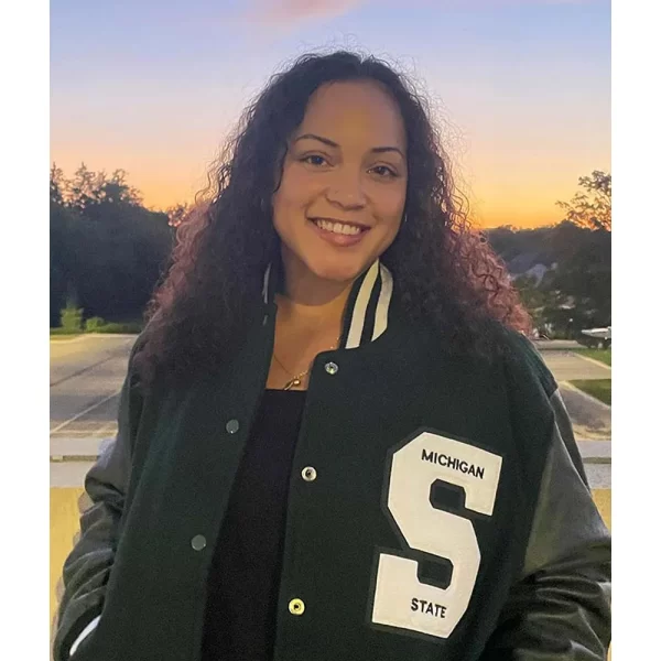 Michigan State Aliyah Moore Varsity Jackets