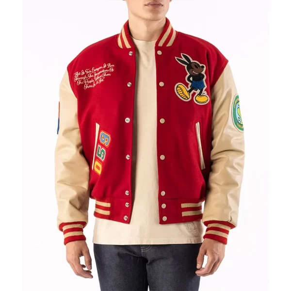 Mickey Mouse Ozzy Rello Varsity Wool Jacket