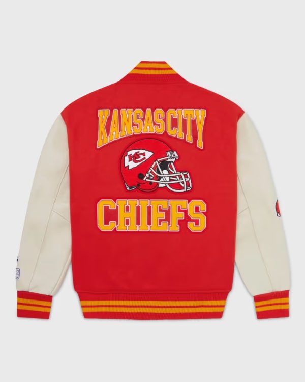 NFL Kansas City Chiefs Red Varsity Jacket