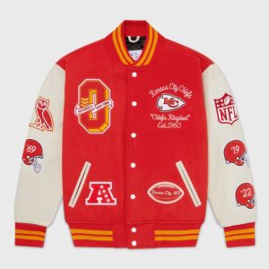 NFL Kansas City Chiefs Wool Varsity Jacket