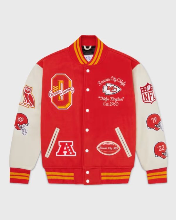 NFL Kansas City Chiefs Wool Varsity Jacket