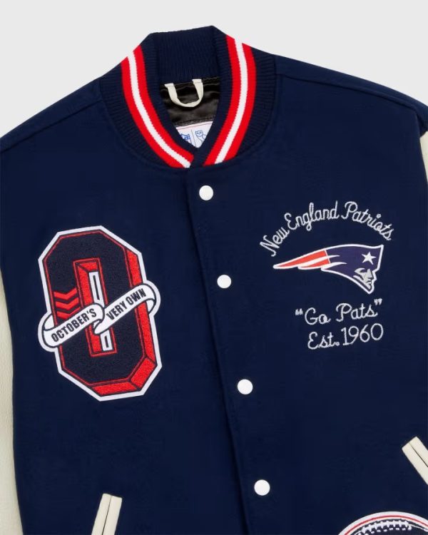 NFL New England Patriots Varsity Jacket