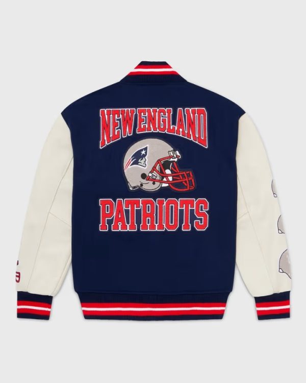 NFL New England Patriots Varsity Wool Jacket