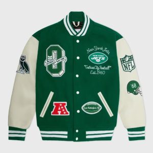 NFL New York Jets Wool Varsity Jacket