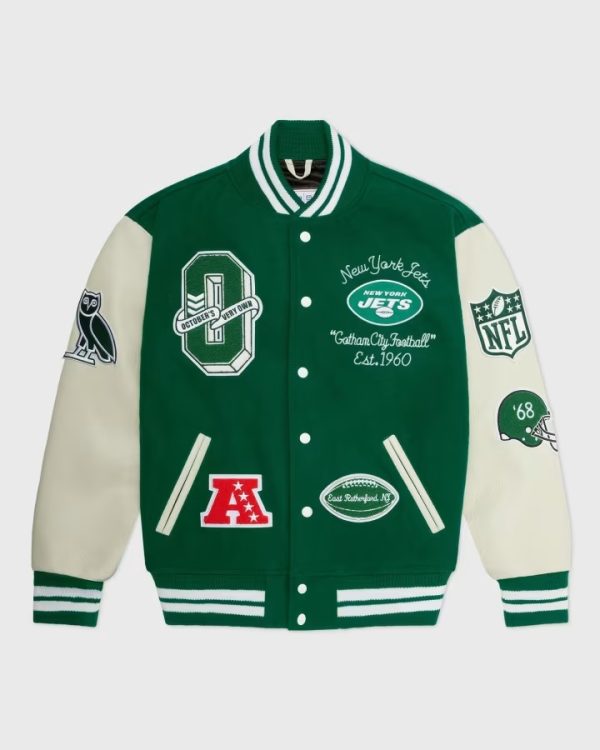 NFL New York Jets Wool Varsity Jacket