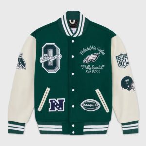 NFL Philadelphia Eagles Wool Varsity Jacket