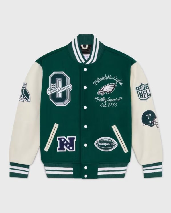 NFL Philadelphia Eagles Wool Varsity Jacket