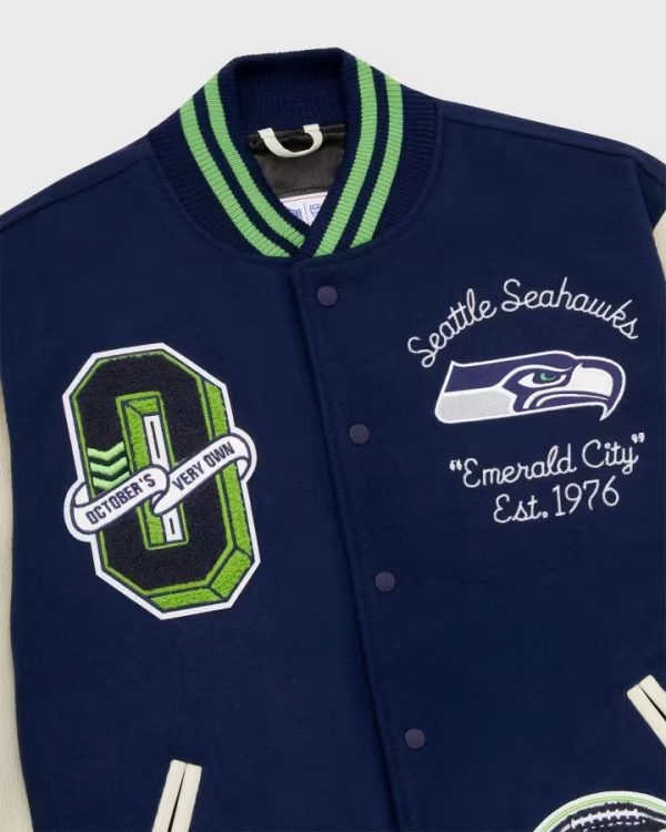 NFL Seattle Seahawks Varsity Jacket