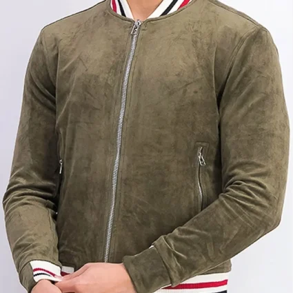 Never Have I Ever Darren Barnet Green Varsity Jacket